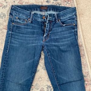 Mother The Charmer Skinny Jeans Dance Mockingbird